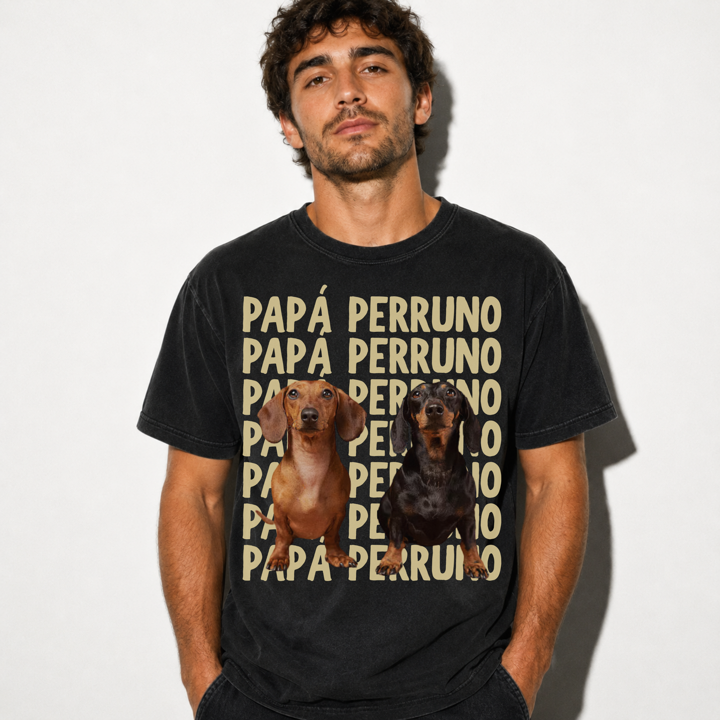 Polera personalizada con tu mascota – Estilo Vintage