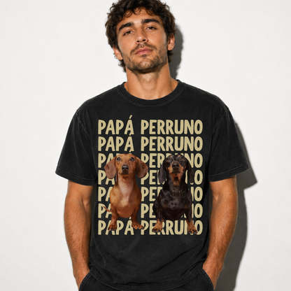 Polera personalizada con tu mascota – Estilo Vintage