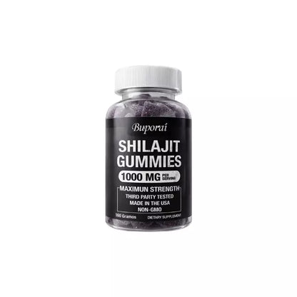 Shilajit Gomitas 1000 Mg 60 Capsulas Sin Sabor