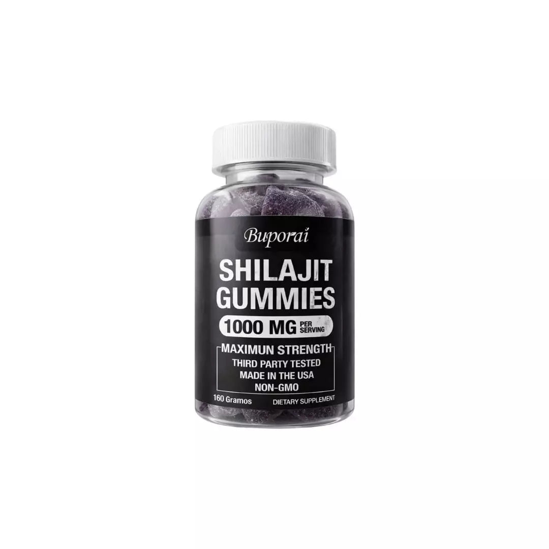 Shilajit Gomitas 1000 Mg 60 Capsulas Sin Sabor