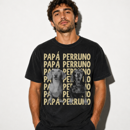 Polera personalizada con tu mascota – Estilo Vintage