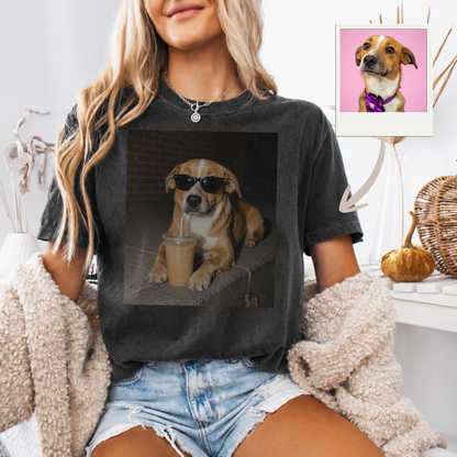 Polera personalizada con tu mascota – Estilo Vintage