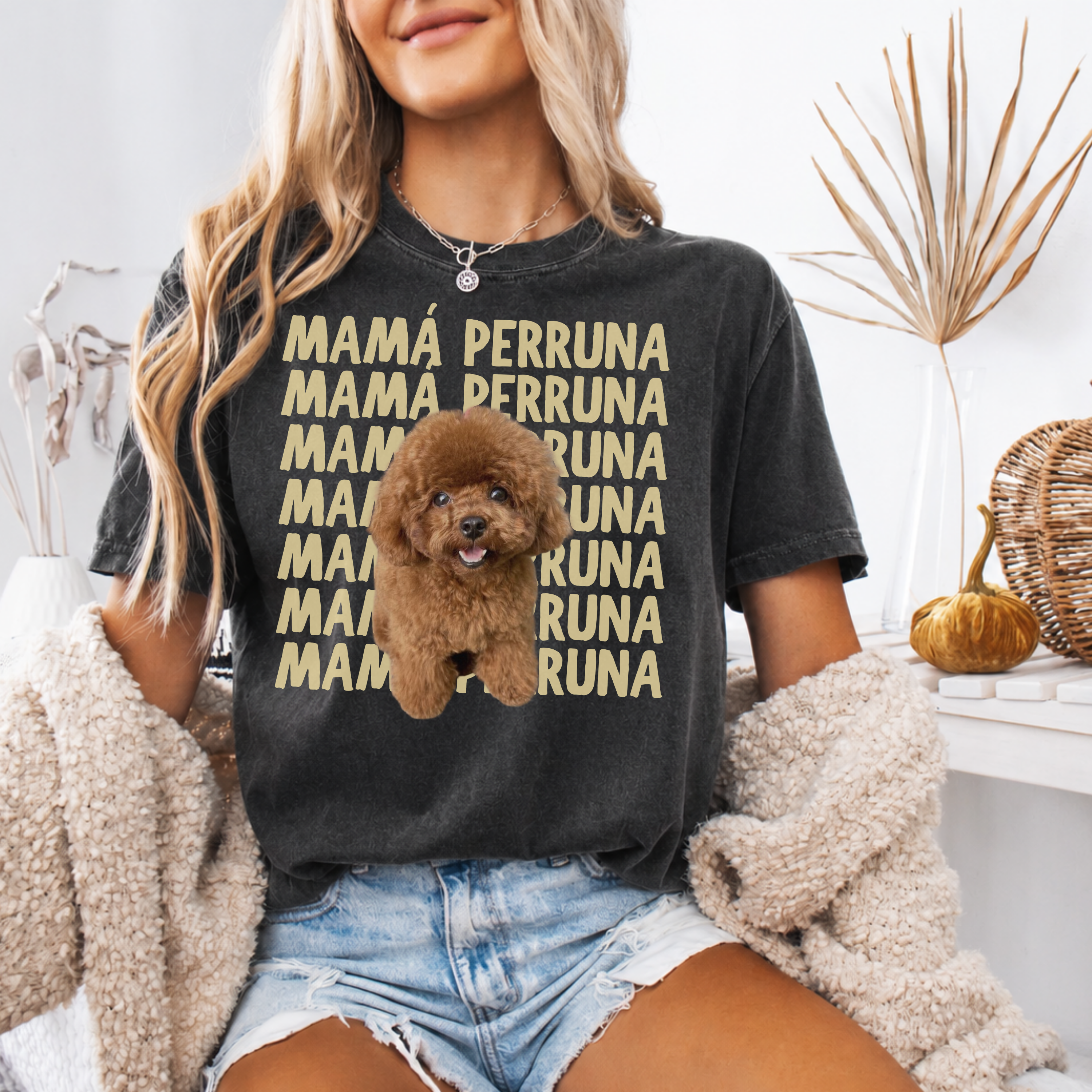 Polera personalizada con tu mascota – Estilo Vintage