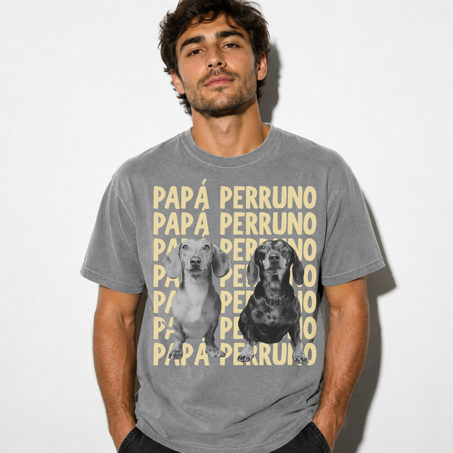Polera personalizada con tu mascota – Estilo Vintage