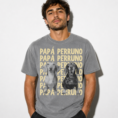 Polera personalizada con tu mascota – Estilo Vintage