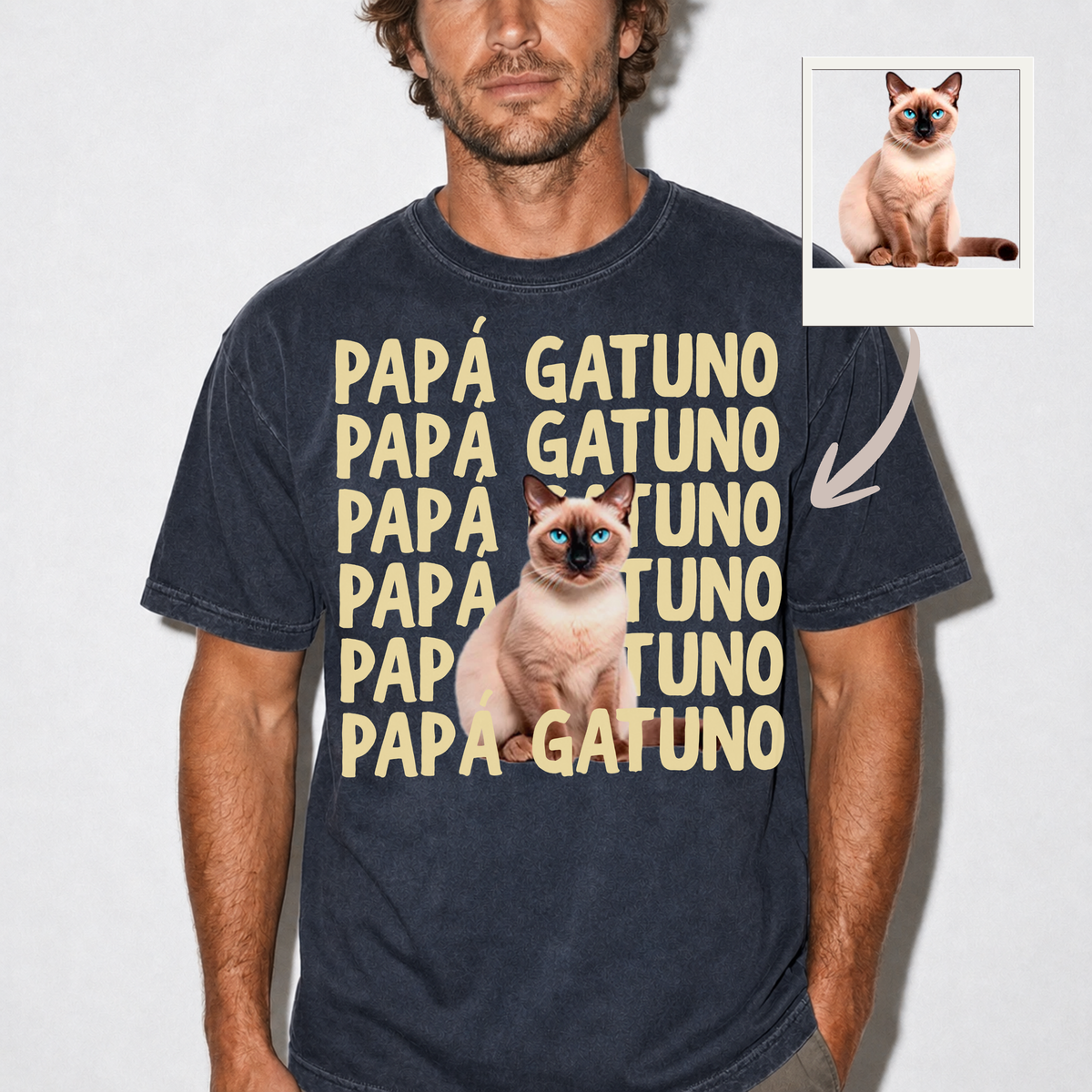 Polera personalizada con tu mascota – Estilo Vintage