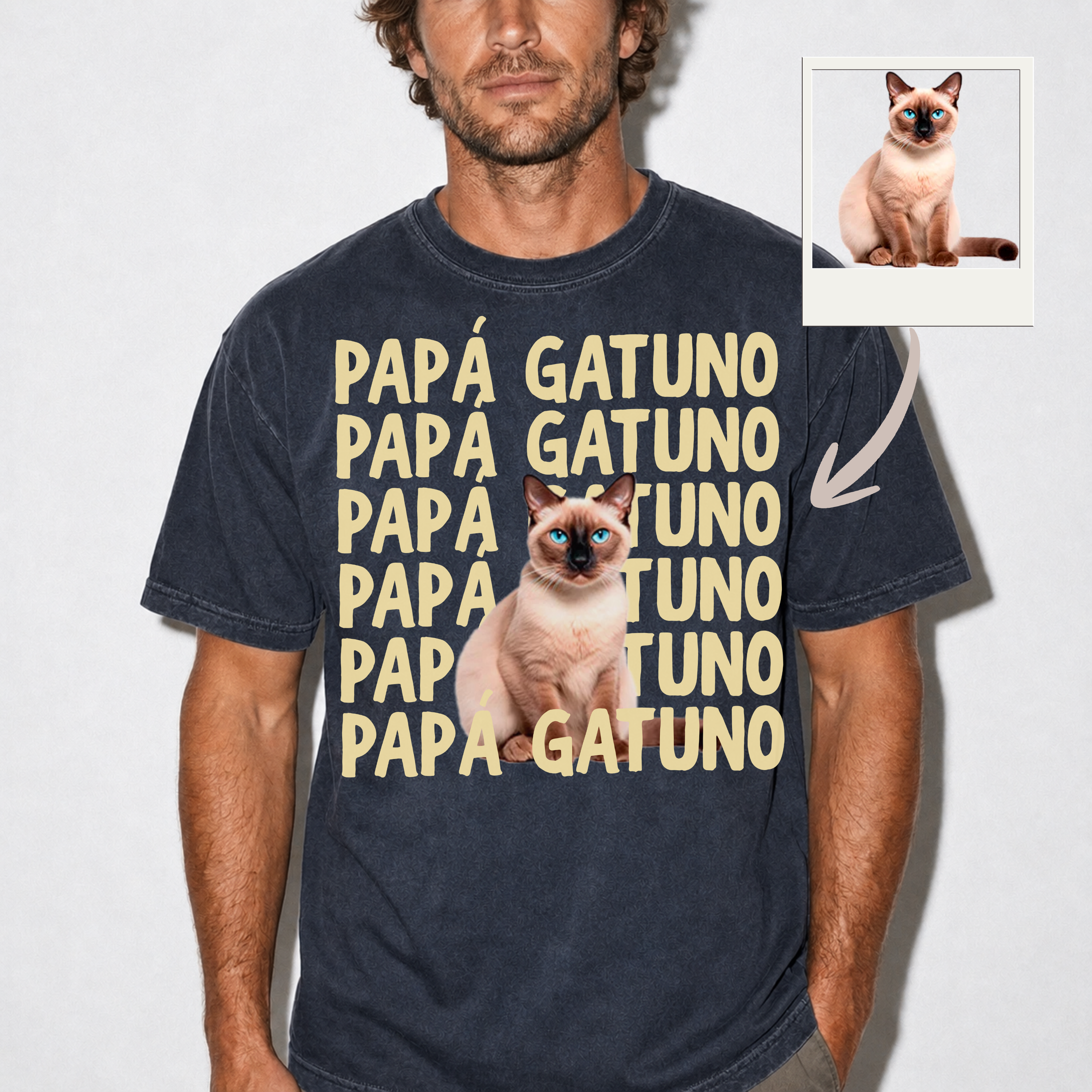 Polera personalizada con tu mascota – Estilo Vintage