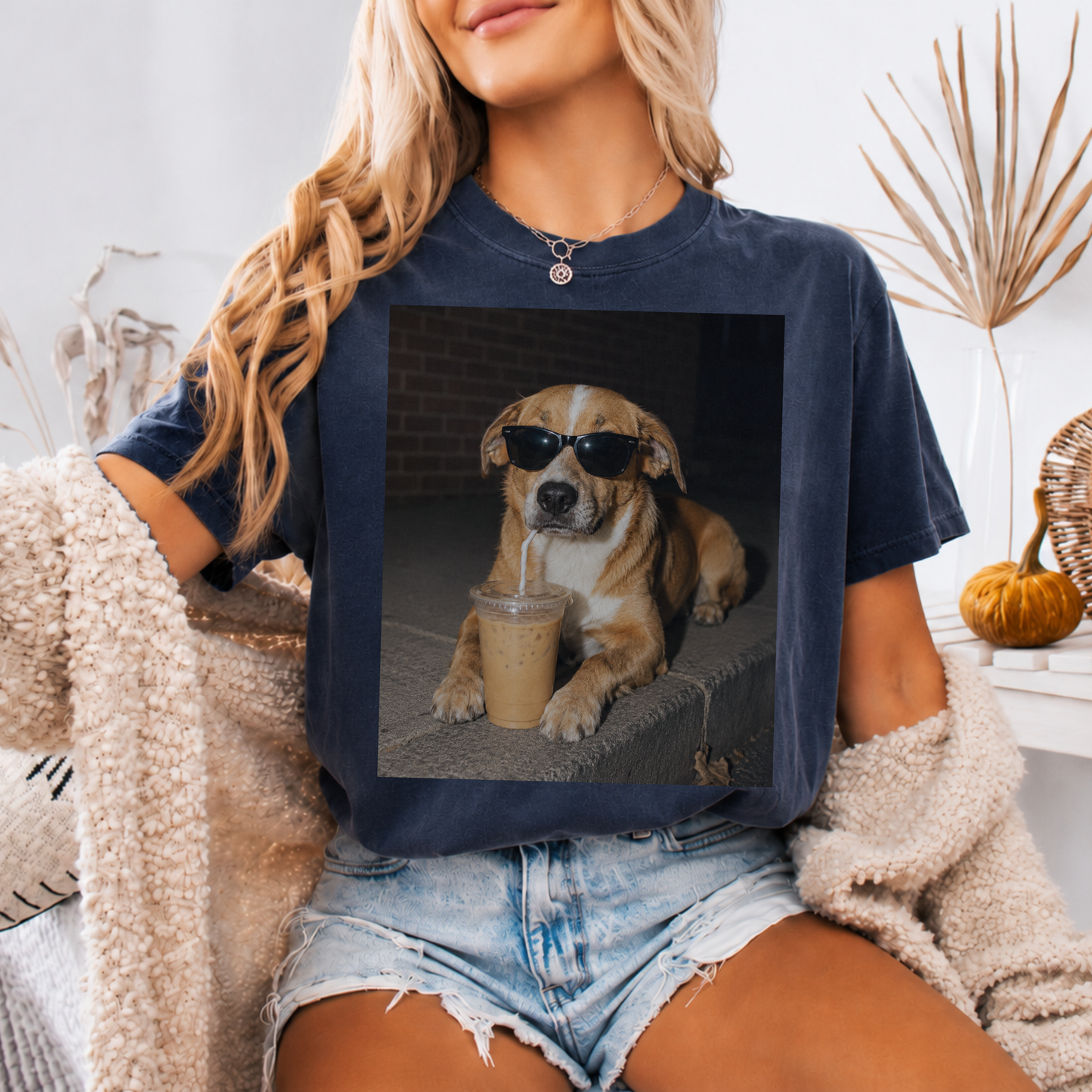 Polera personalizada con tu mascota – Estilo Vintage