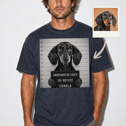 Polera personalizada con tu mascota – Estilo Vintage