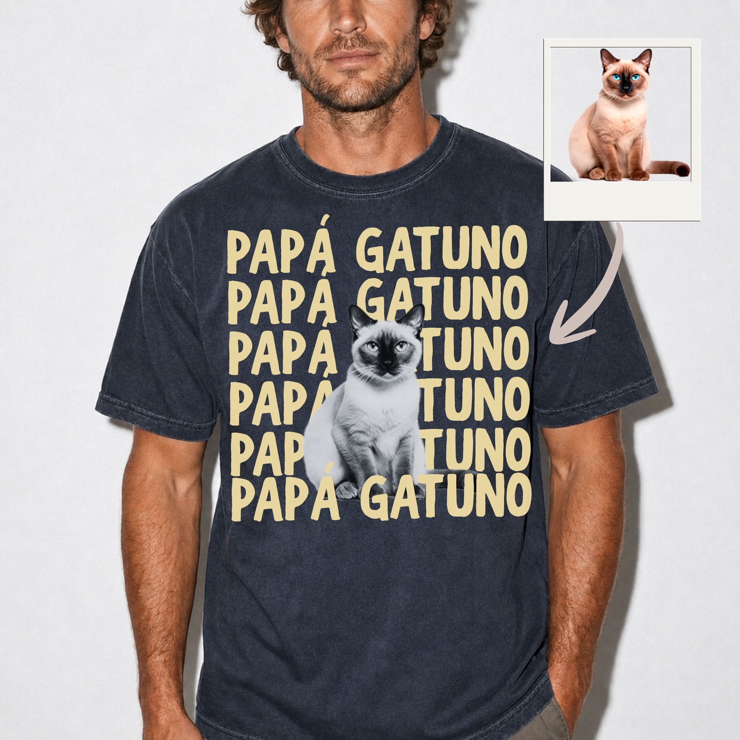 Polera personalizada con tu mascota – Estilo Vintage