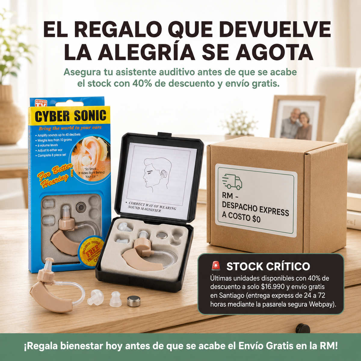Audifonos Ortopedicos Amplificador