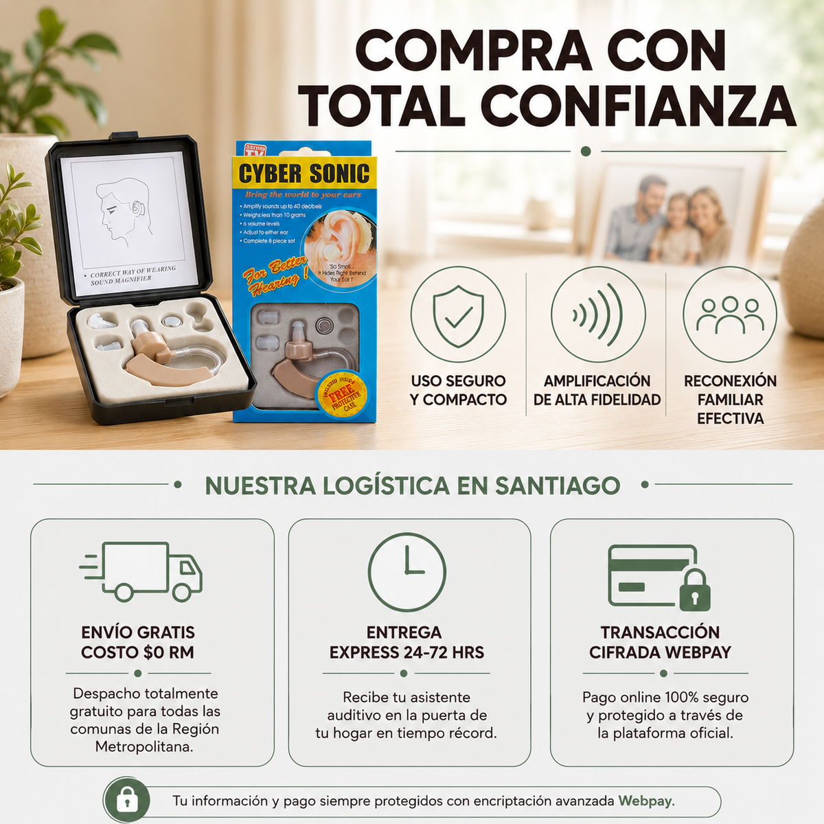 Audifonos Ortopedicos Amplificador