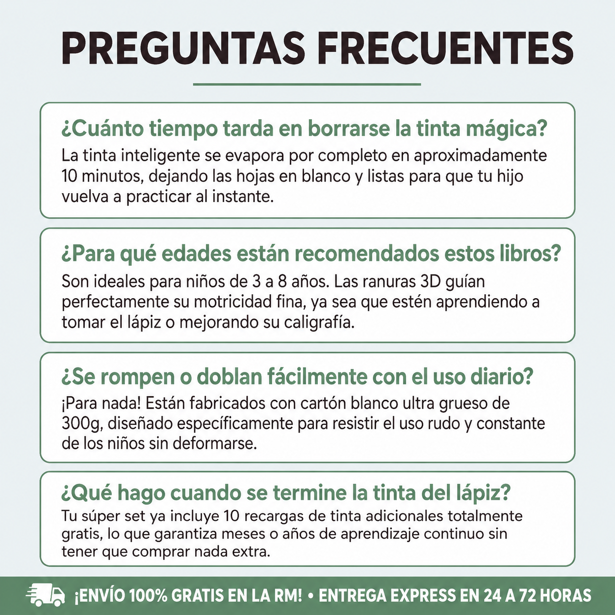 Set Cuaderno Magic Caligrafia Montessori