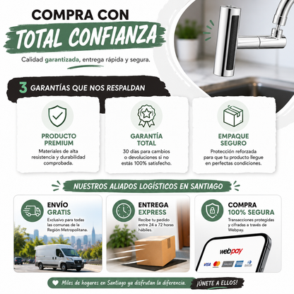 Grifo Extension Cocina 360