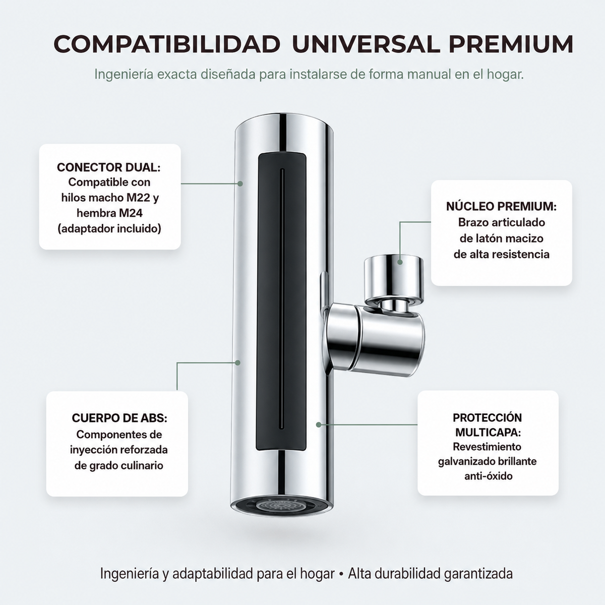 Grifo Extension Cocina 360