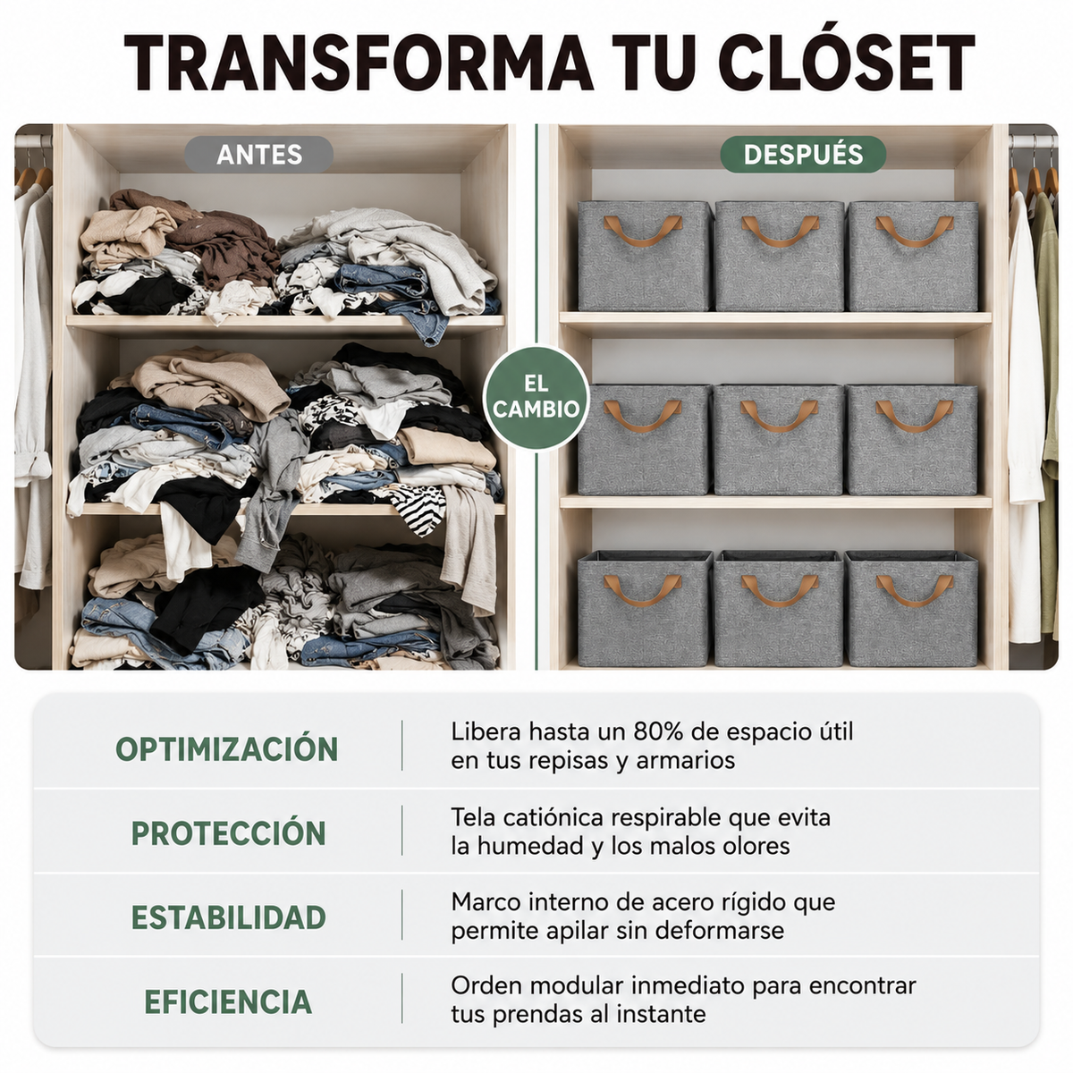 Caja Organizadora Plegable