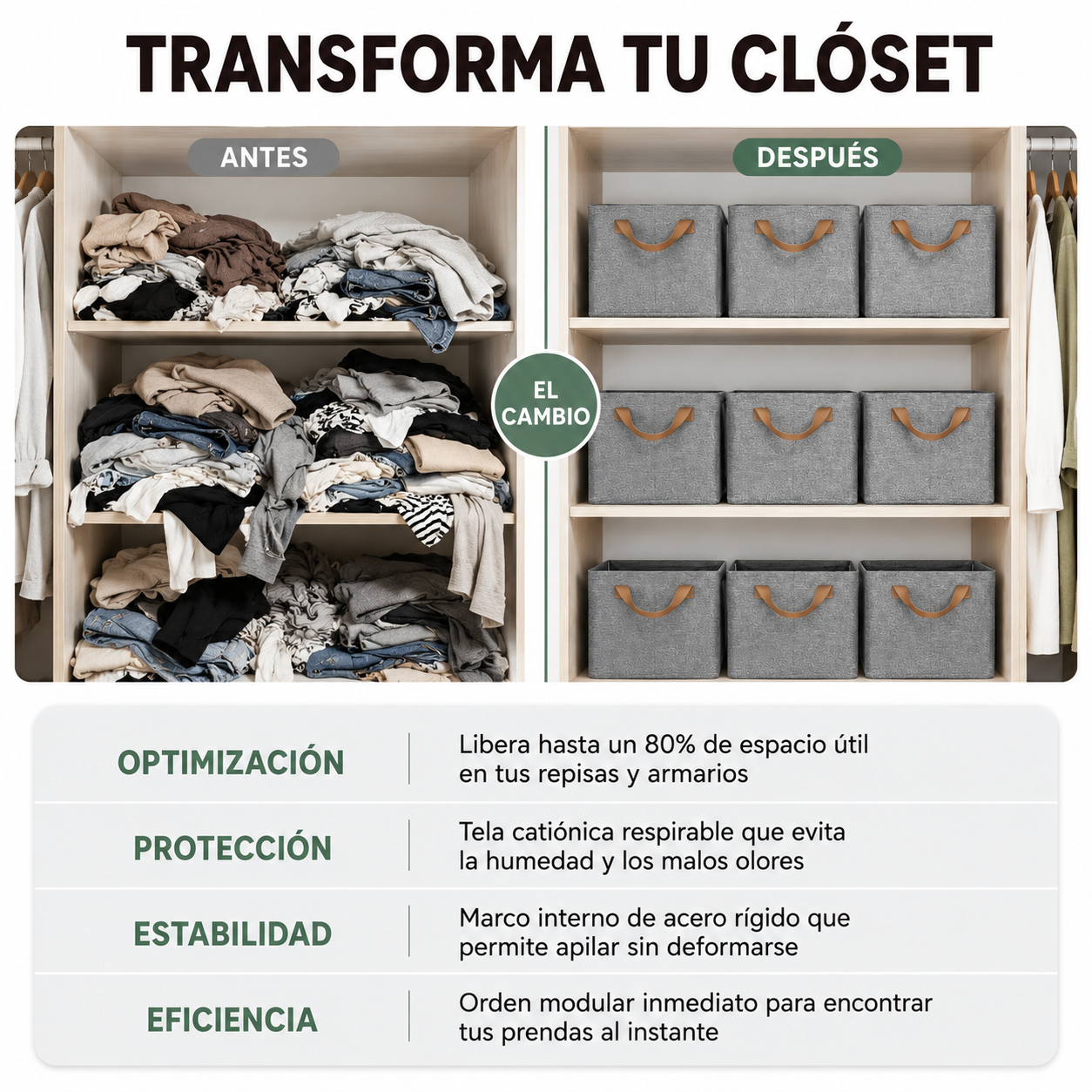 Caja Organizadora Plegable