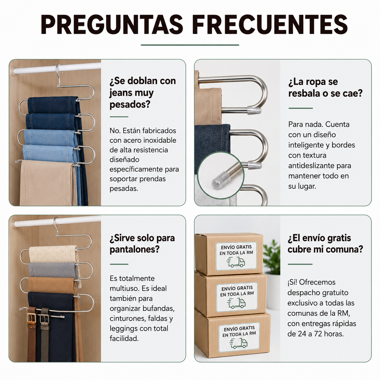 Colgador De Ropa En S