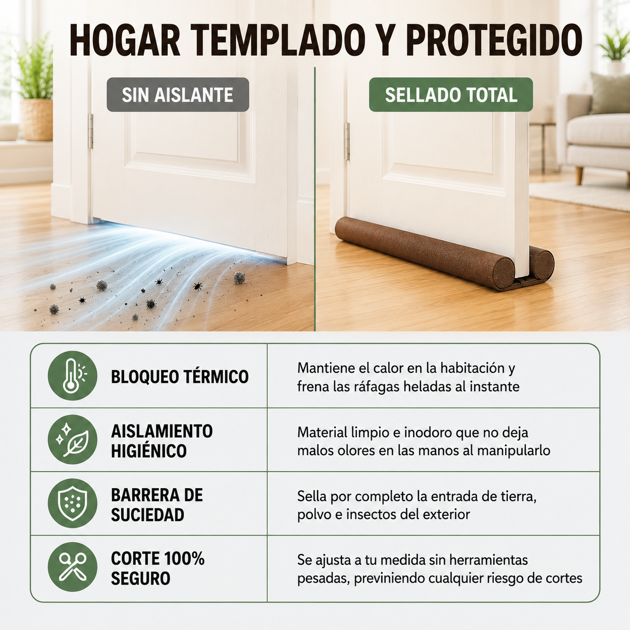 Aislante Puerta Y Ventana Para Frio