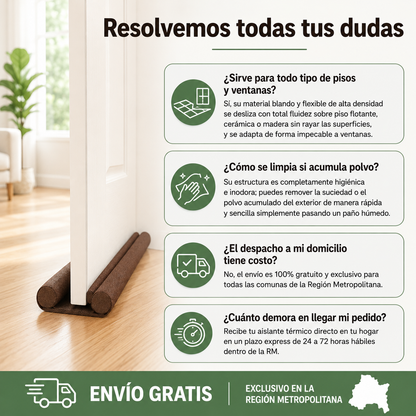 Aislante Puerta Y Ventana Para Frio