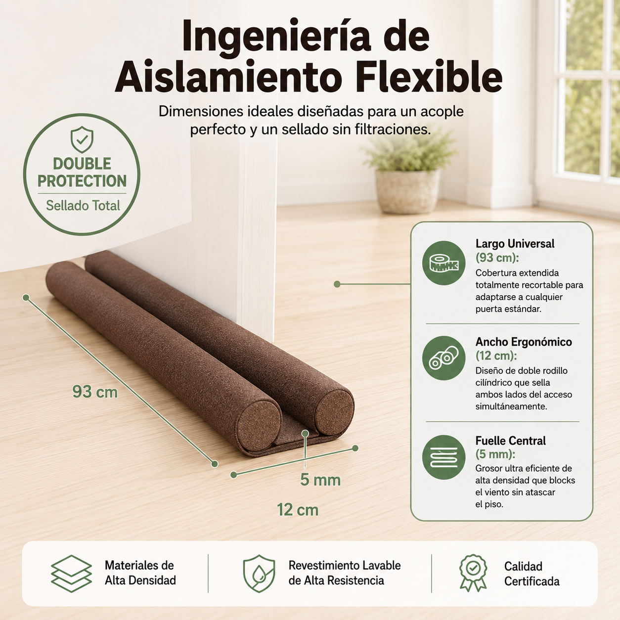 Aislante Puerta Y Ventana Para Frio