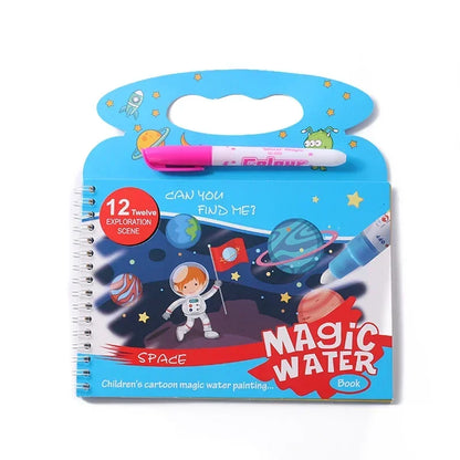 Pack 2 Libros Magicos Pintura Al Agua