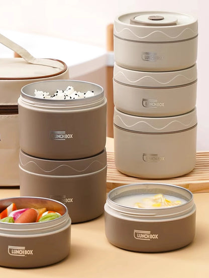 Lunch Box Lonchera 2 En 1 Comida