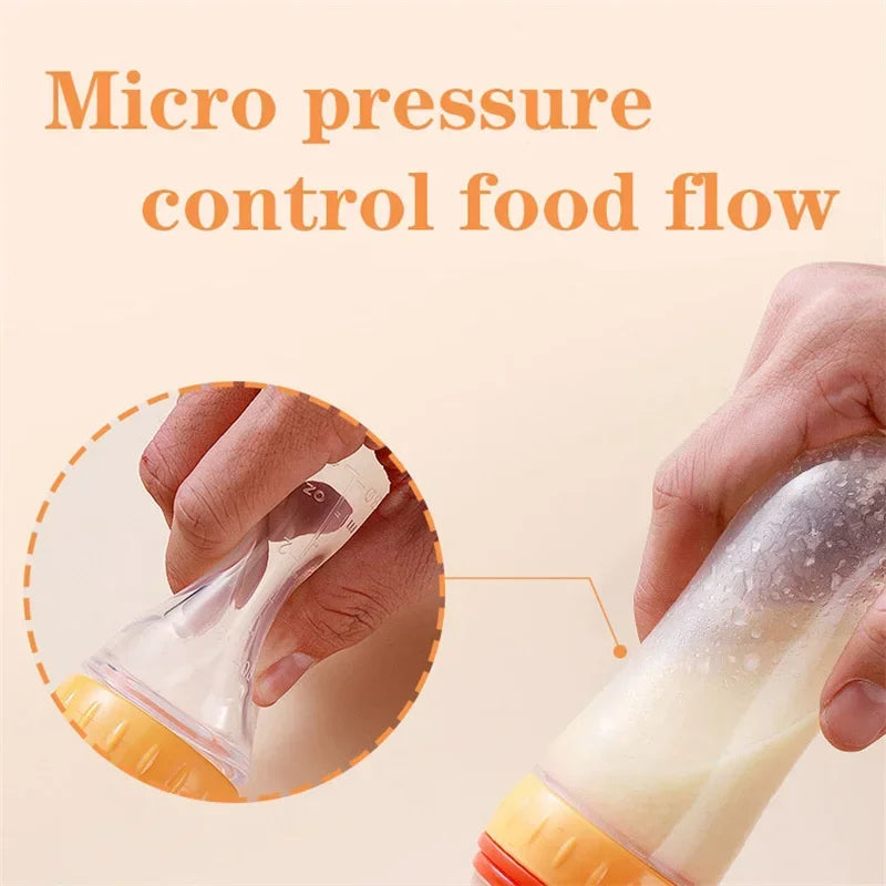 Mamadera Con Cuchara Dispensadora