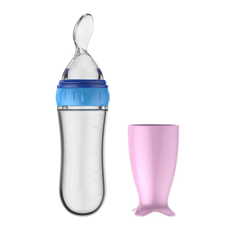 Mamadera Con Cuchara Dispensadora