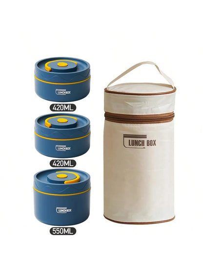 Lunch Box Lonchera 2 En 1 Comida