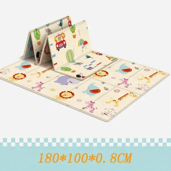 Alfombra 180x120 Antigolpes Para Bebes