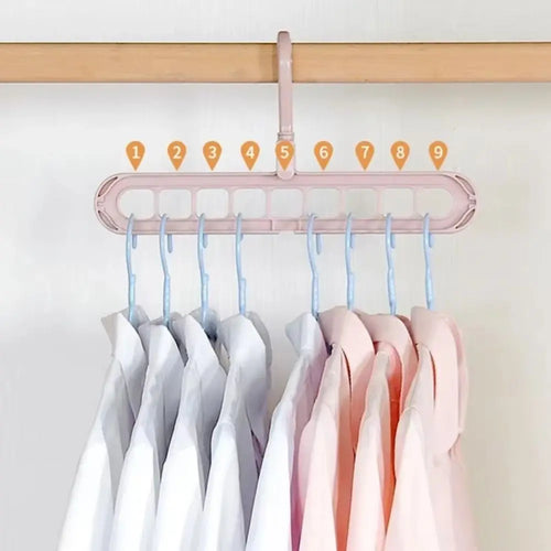 9 En 1 Colgador Organizdor Ropa Gancho