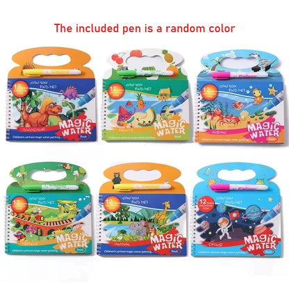 Pack 2 Libros Magicos Pintura Al Agua