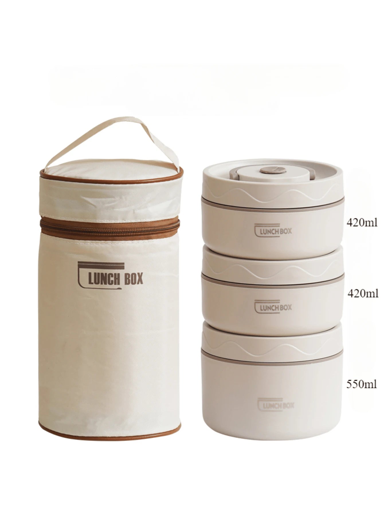 Lunch Box Lonchera 2 En 1 Comida