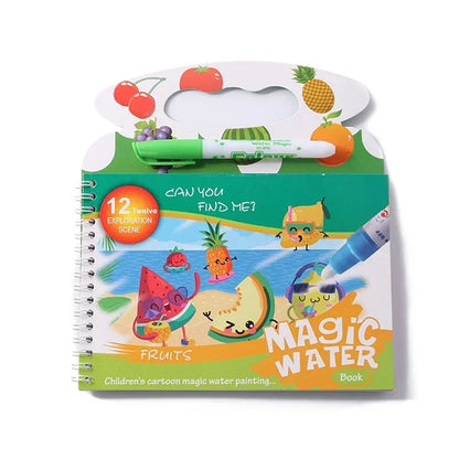 Pack 2 Libros Magicos Pintura Al Agua