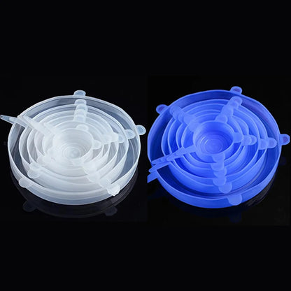 Tapas Ajustables De Silicona 6 Unidades