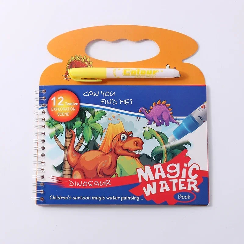 Pack 2 Libros Magicos Pintura Al Agua
