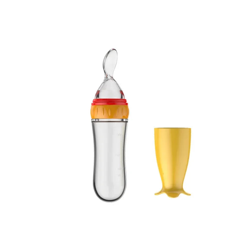 Mamadera Con Cuchara Dispensadora