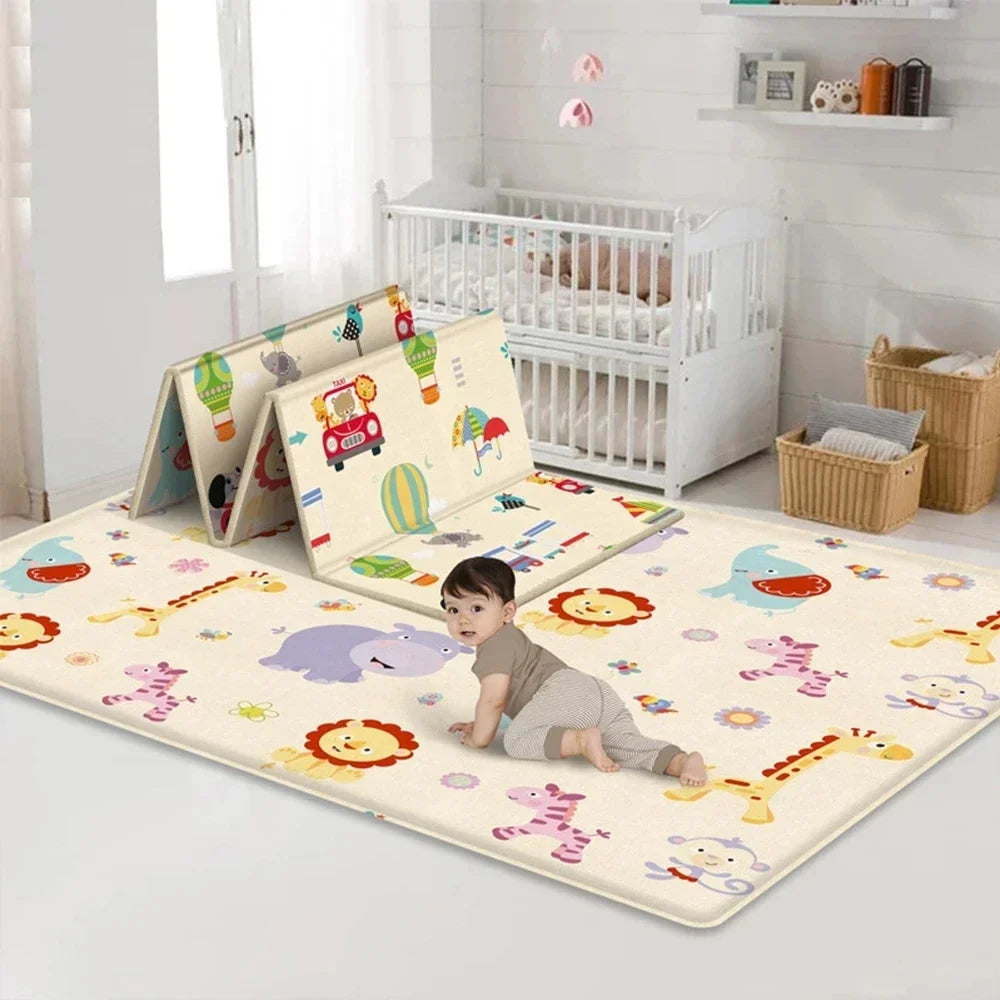 Alfombra 180x120 Antigolpes Para Bebes