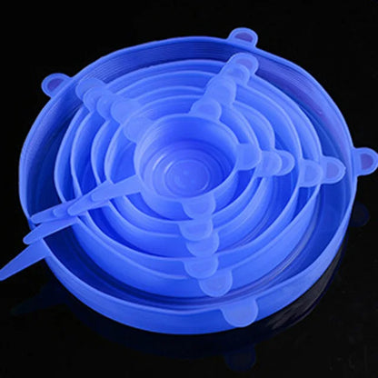 Tapas Ajustables De Silicona 6 Unidades