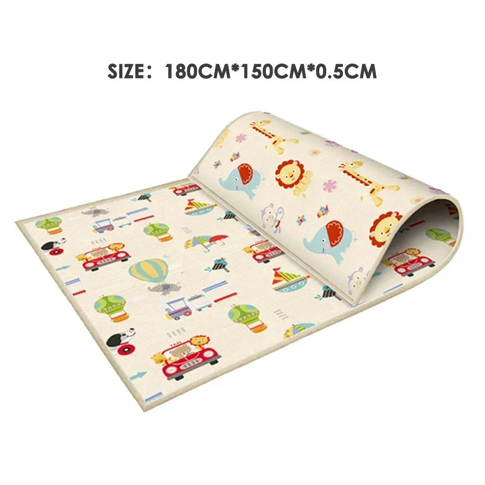 Alfombra 180x120 Antigolpes Para Bebes