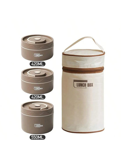 Lunch Box Lonchera 2 En 1 Comida