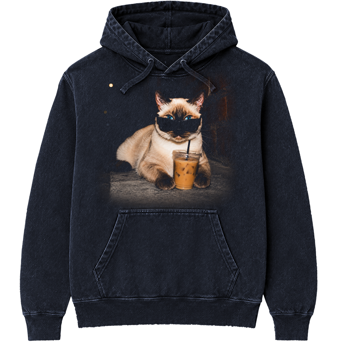 Polerón canguro estilo Vintage